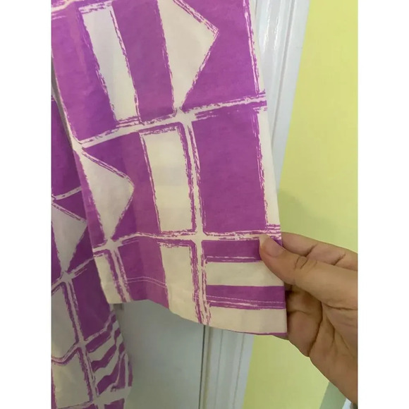 Mahi Gold Purple Patterned Shift Dress Size XS - Picture 4 of 4